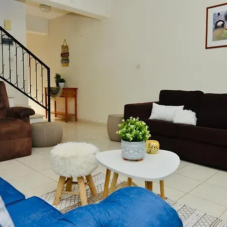 Melanos Townhouse With Sea View Semesterbostad *